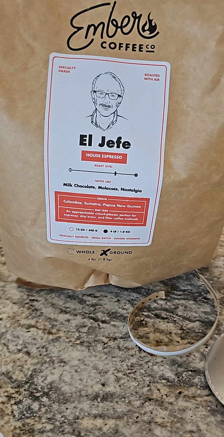 Customer photo review of El Jefe Espresso