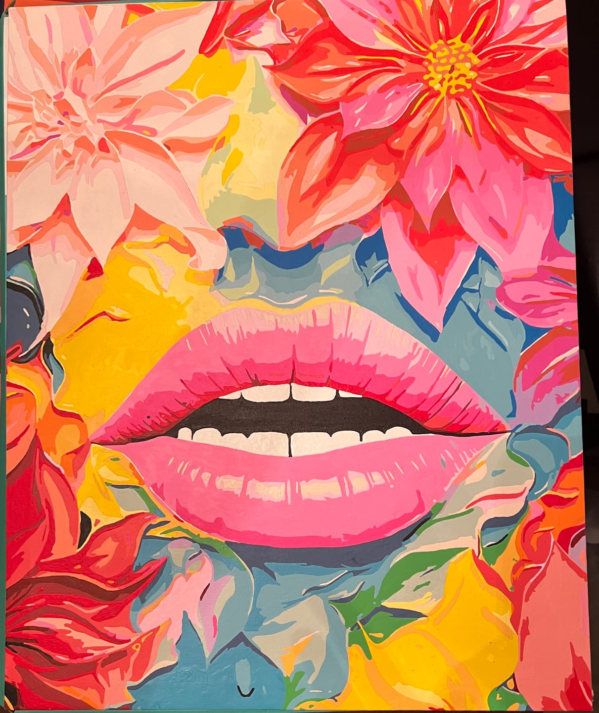 Customer photo review of Pop Art Lips