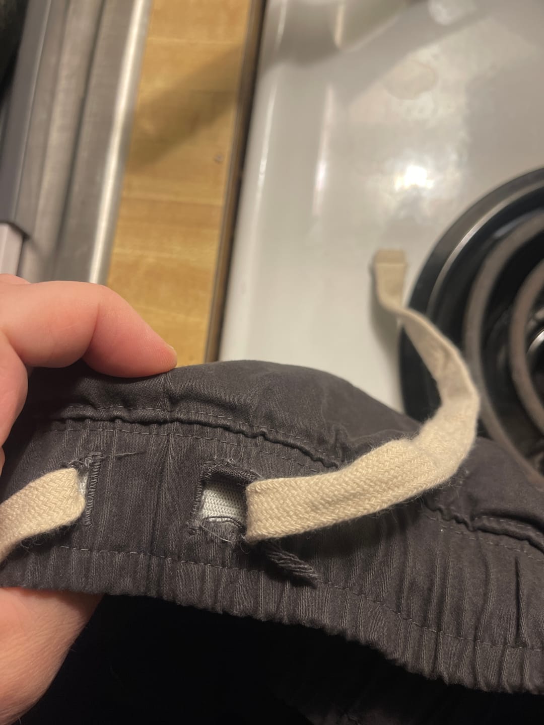 Customer photo review of Standard Slacker Pant Vintage Black