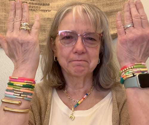 Customer photo review of Izzy Necklace