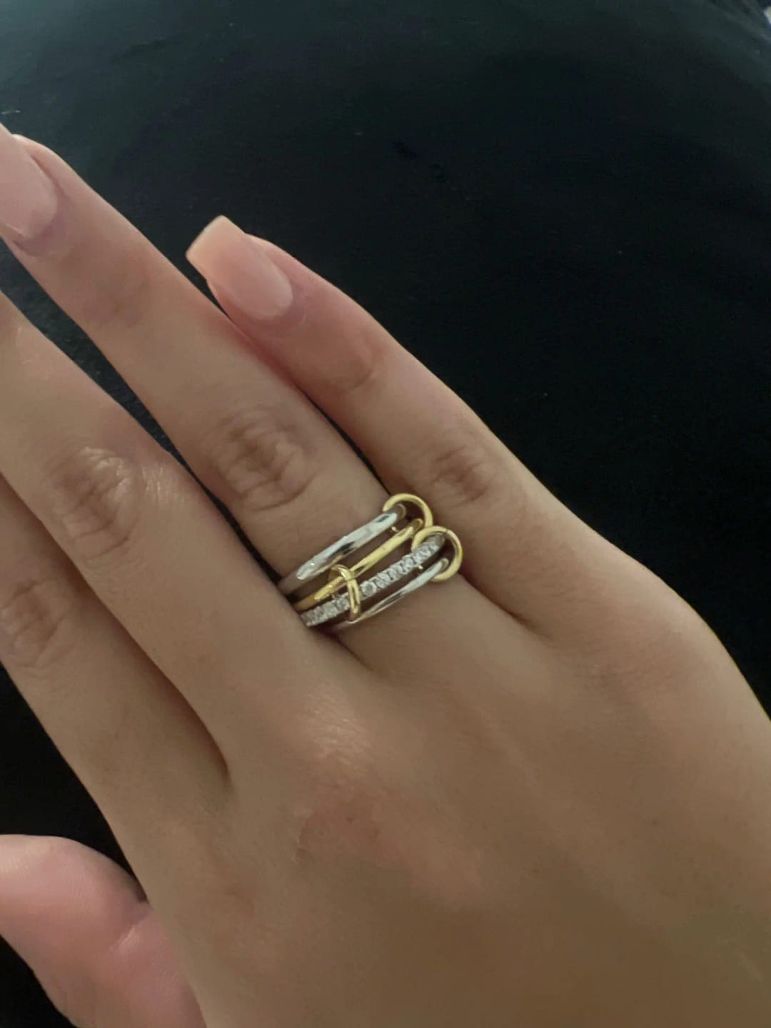 Customer photo review of Paloma sparkling Ring