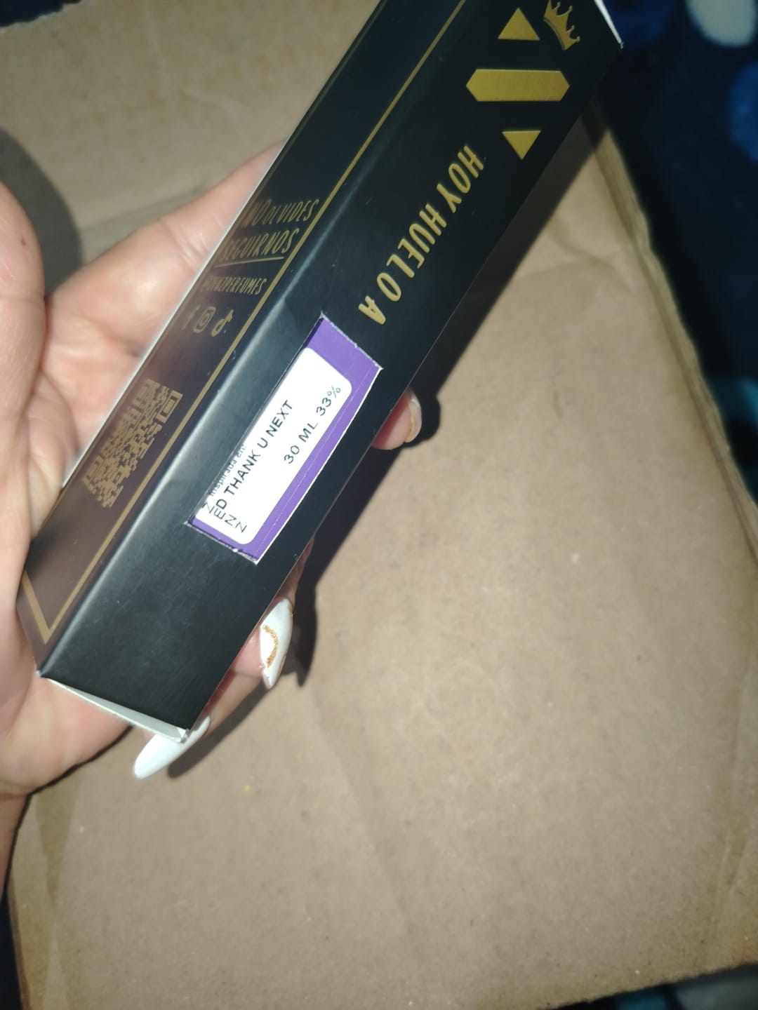 Customer photo review of Perfume Tendencia D THANK U NEXT zenz