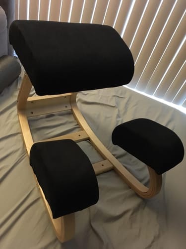 Customer photo review of Memory Foam | Kneeling Chair