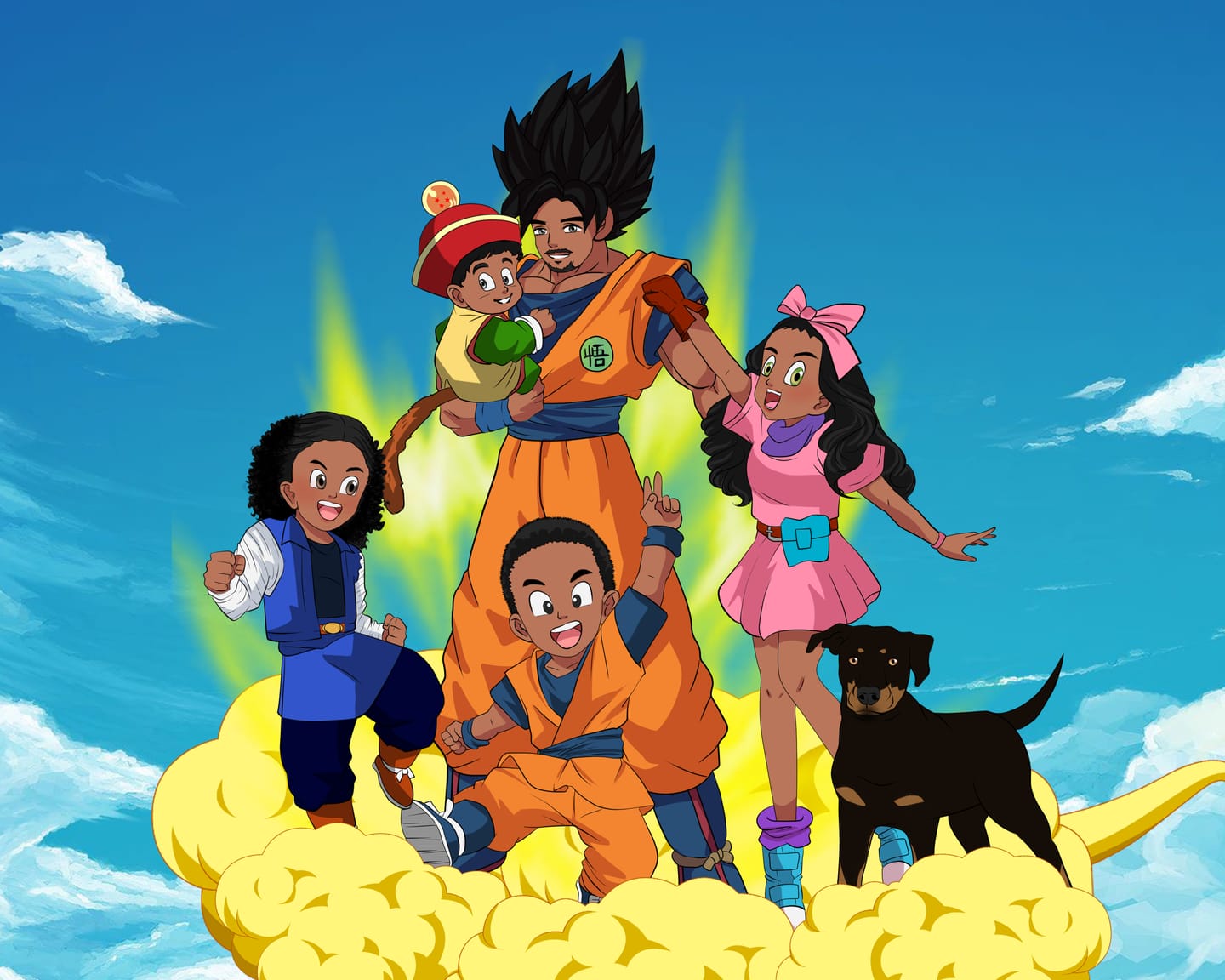 Customer photo review of Saiyan Portrait