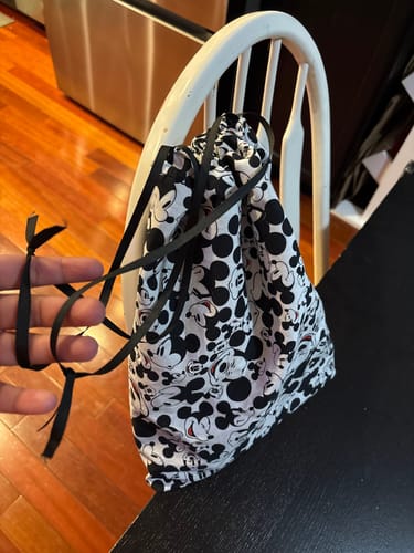 Customer photo review of Reversible Lined Drawstring Bag Pattern in 6 Sizes | Digital PDF