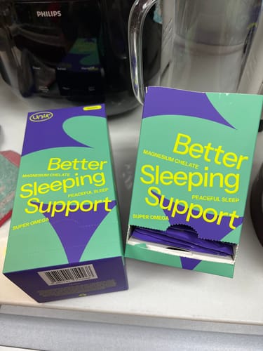 Customer photo review of Better Sleeping Support (30 Days)