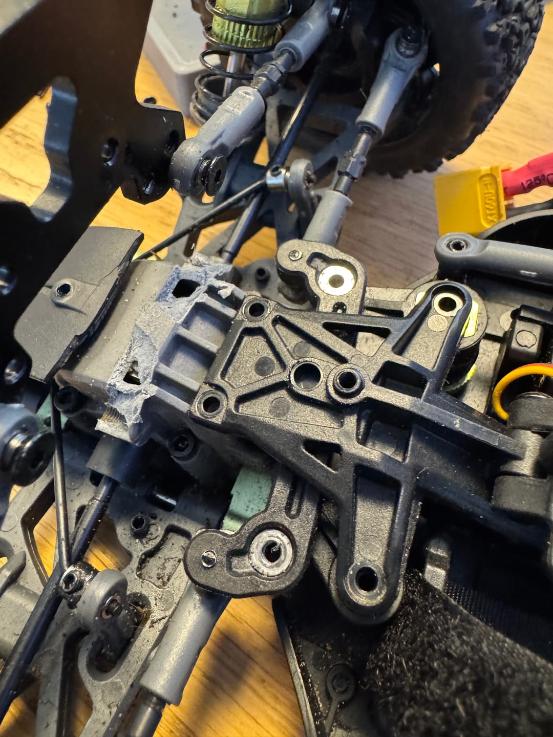Customer photo review of Front Gear Box Set Spare Part for RC Car ROG1 and X12S