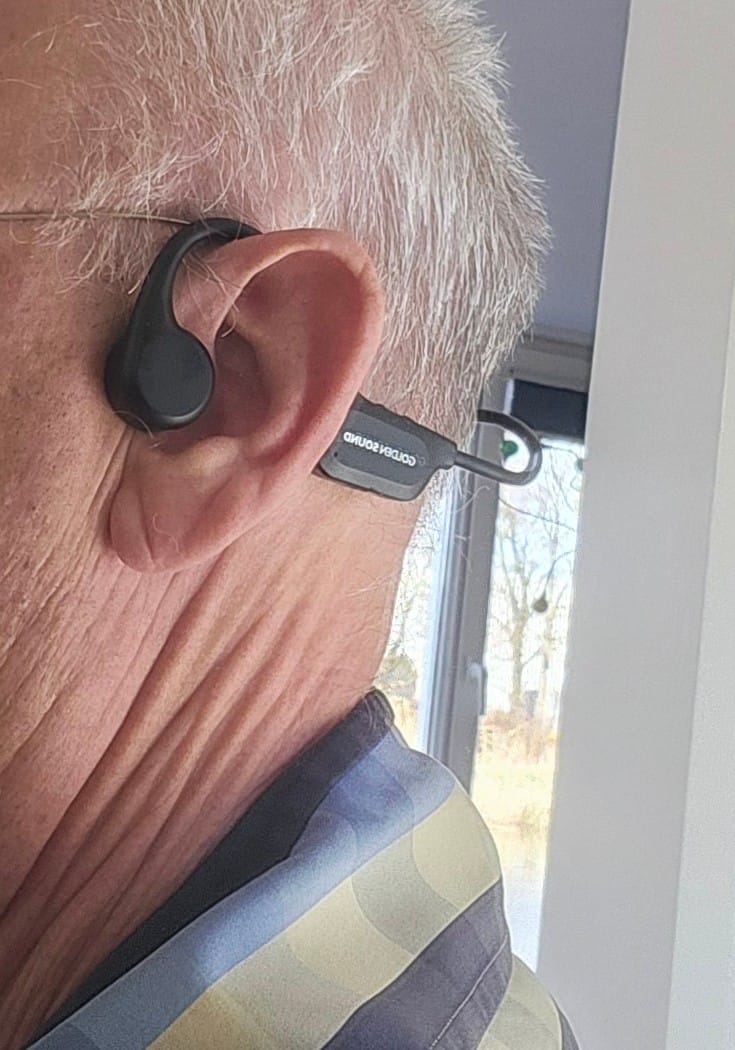 Customer photo review of Bone Conduction Wave