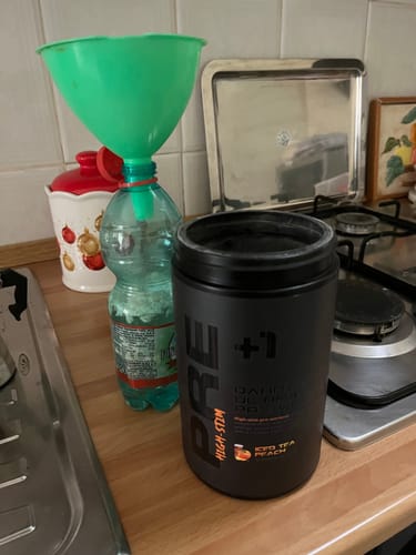 Customer photo review of +1© Danny's Ultimate Pre Workout High-stim (520g)