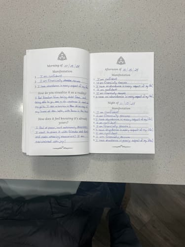 Customer photo review of Project 369 - Manifestation Planner 2025