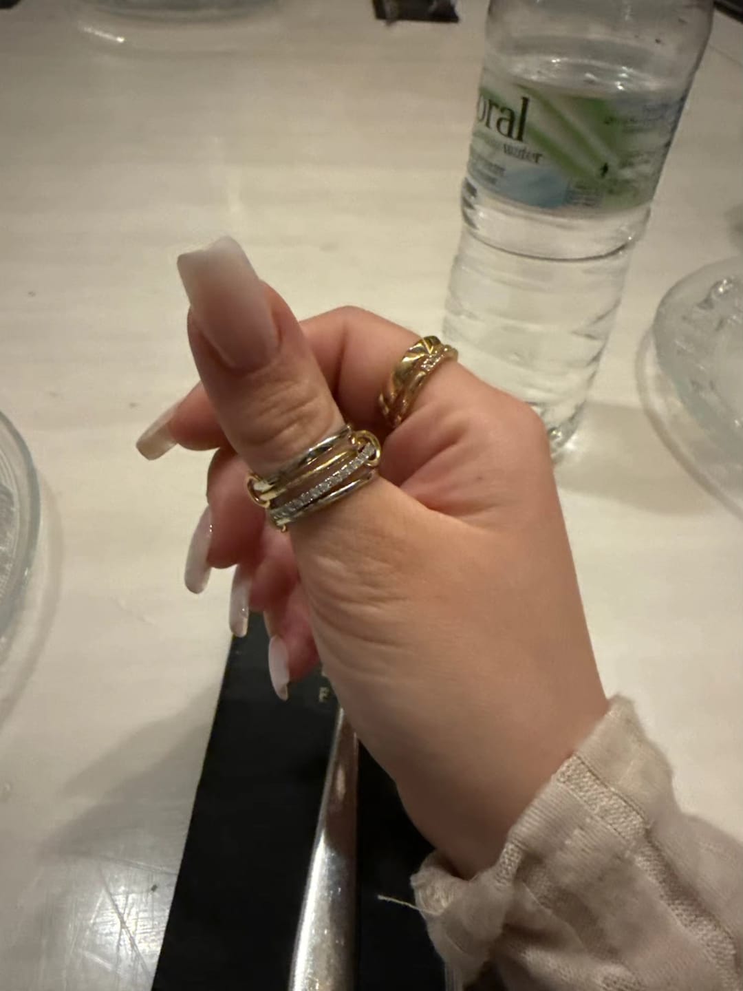 Customer photo review of Paloma sparkling Ring