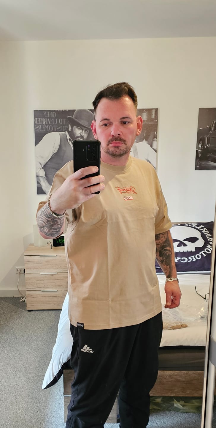 Customer photo review of Street Society "BBS Classic RS" Shirt beige