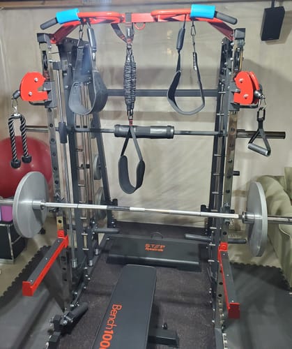 Customer photo review of M4-1.0 All-in-One Smith Machine Functional Trainer