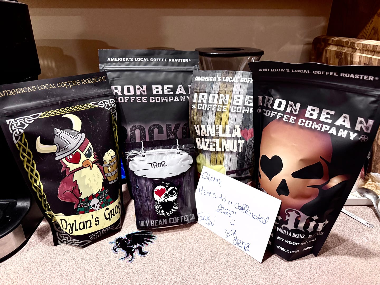 Customer photo review of Dylan's Grogg - Flavored Coffee