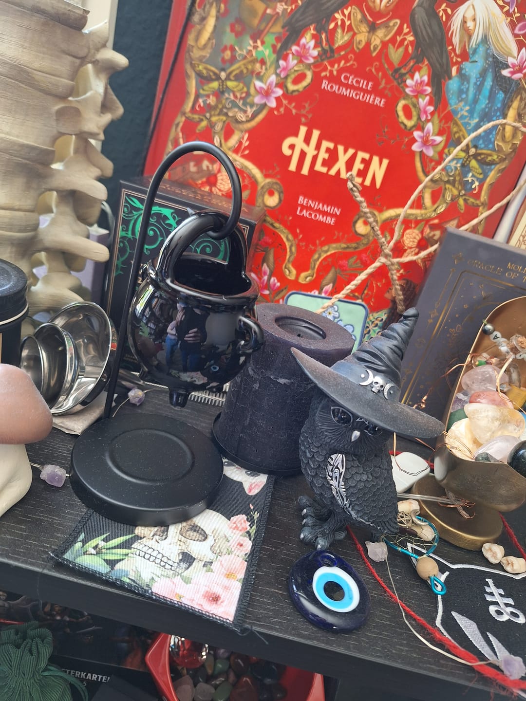 Customer photo review of Hängender Hexenkessel - Duftlampe