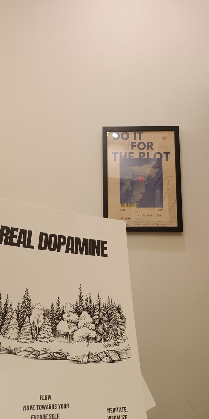 Customer photo review of Do It For The Plot Poster