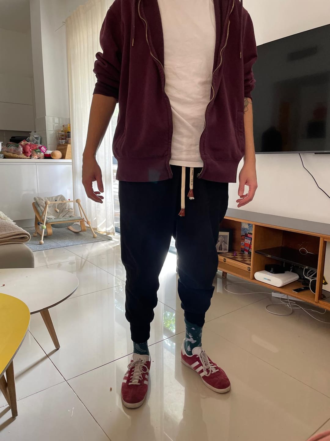 Customer photo review of Gelyu Harem Pants
