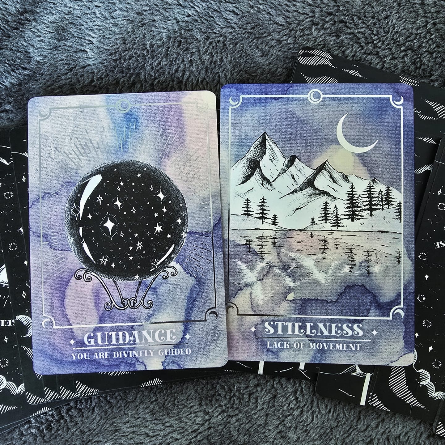 Customer photo review of Cosmic Guidance Oracle Deck