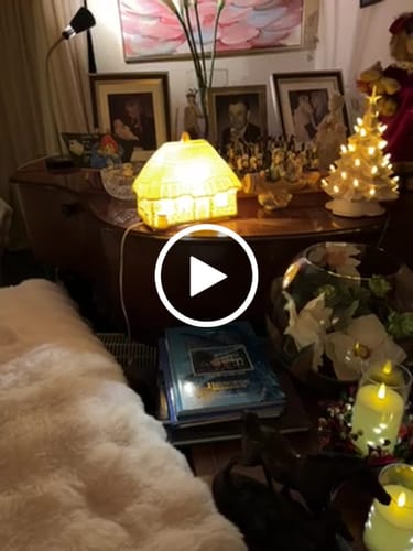 Customer video review of Belleek Classic Thatched Cottage Luminaire