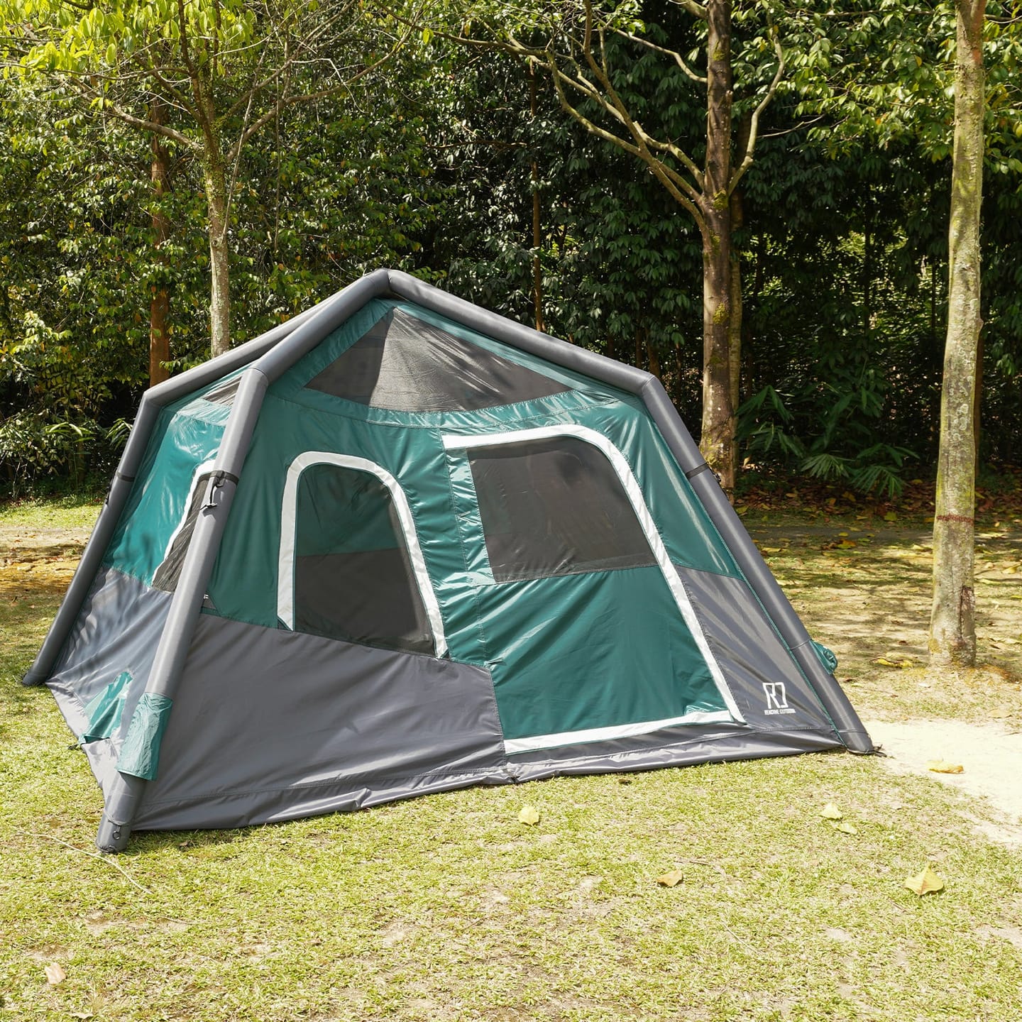 Customer photo review of Extra Large-Sized 2 Step Cabin Tent (Up To 10 Person).