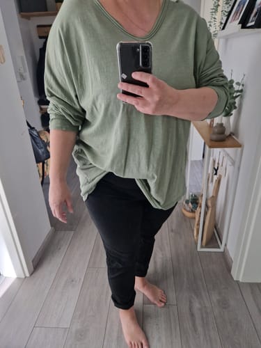 Customer photo review of CARO XXL Longsleeve - verschiedene Farben