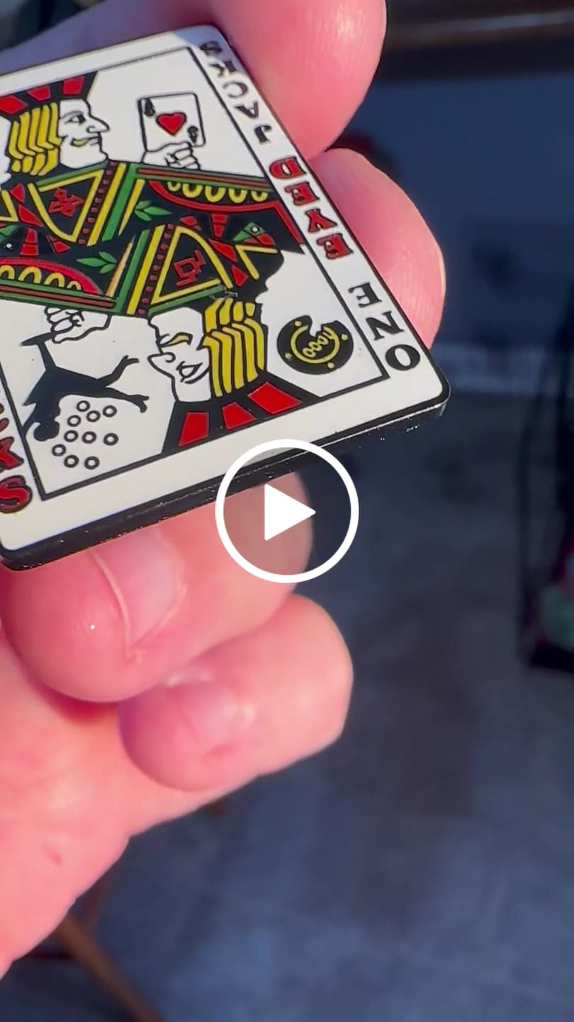 Customer video review of Custom Enamel Pins