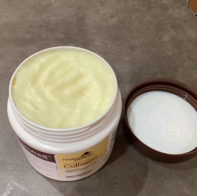 Customer photo review of Pro Collagen - Mascarilla Capilar