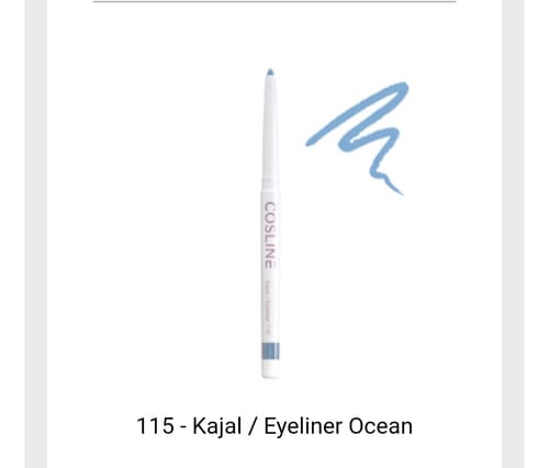 Customer photo review of 115 - Kajal / Eyeliner Ocean