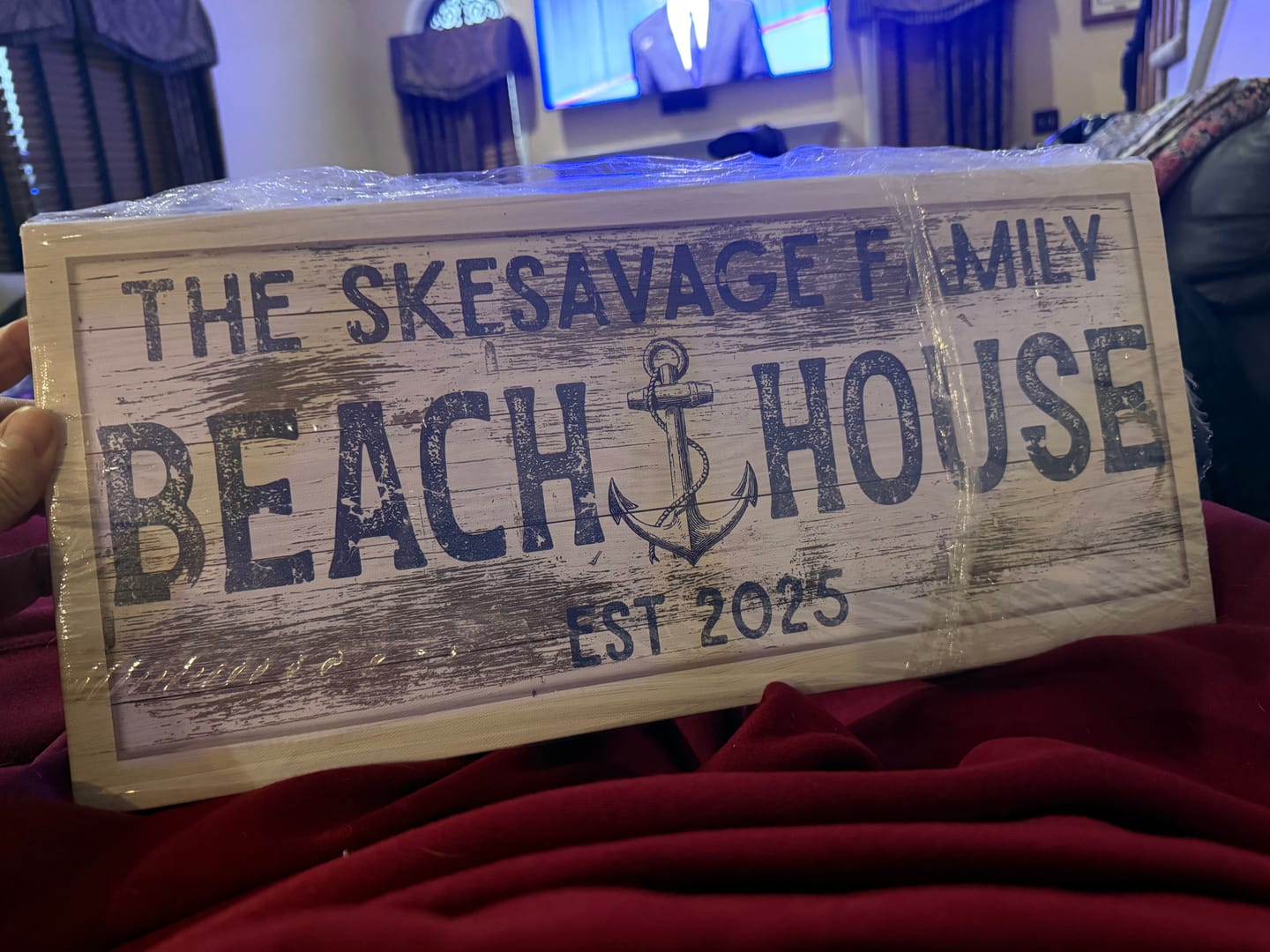 Customer photo review of Beach House - Canvas Art