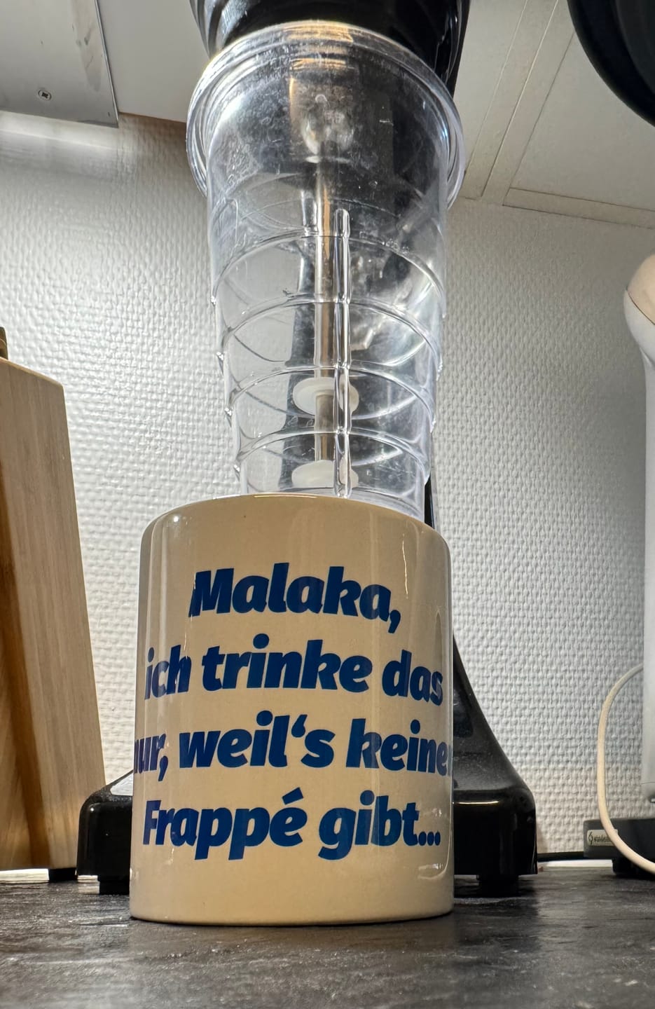 Customer photo review of Kein Frappé - Tasse