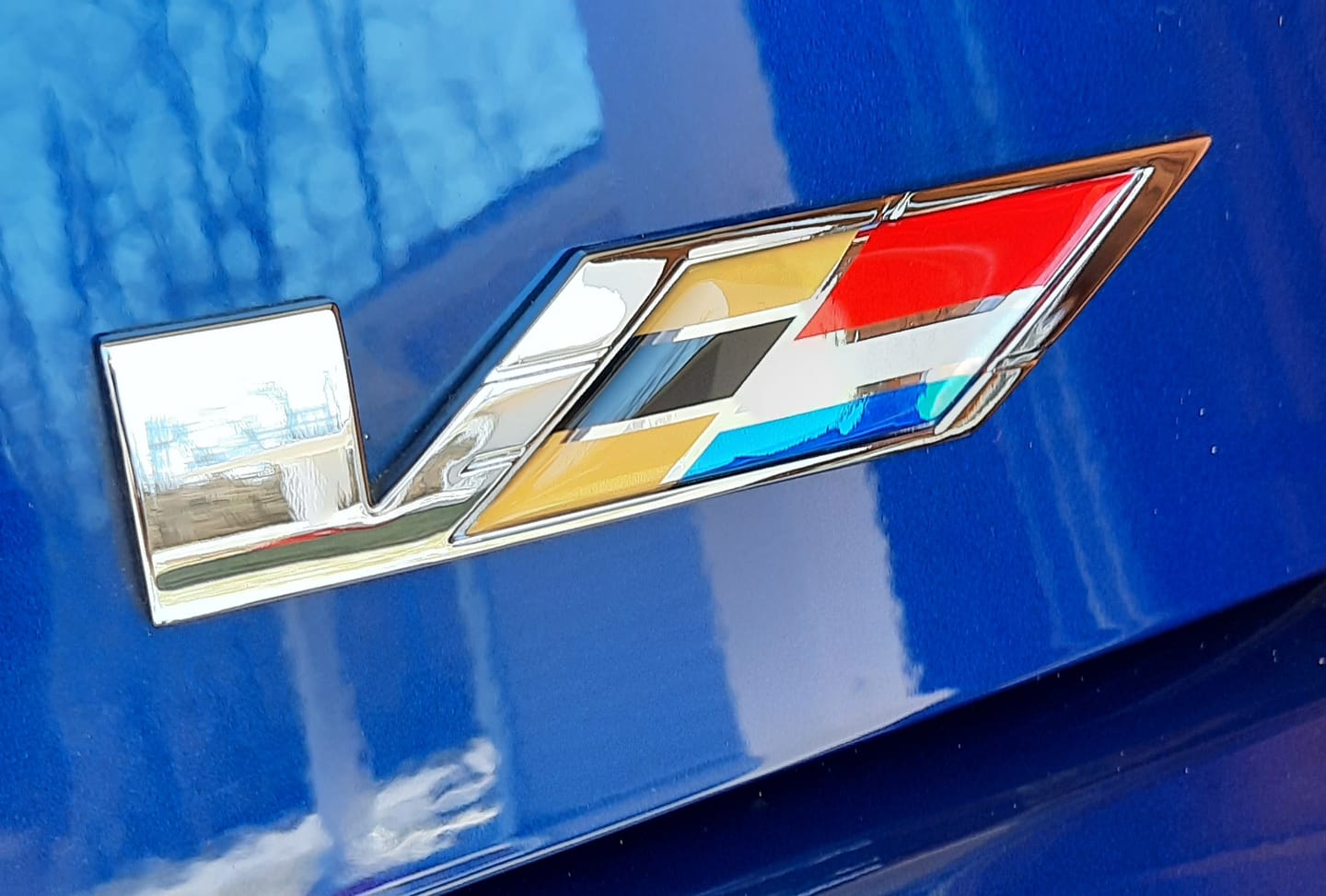 Customer photo review of Classic CTS-V "V" Emblem Lenses