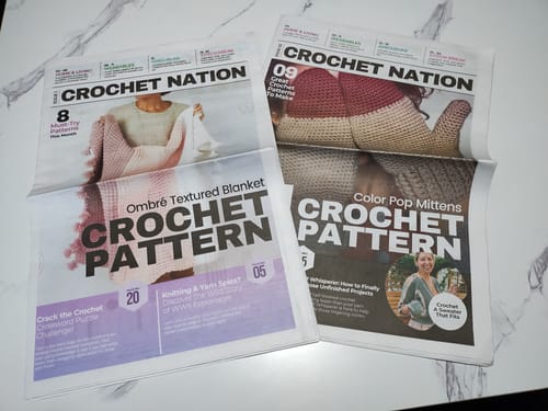 Customer photo review of Crochet Nation • Issue 1