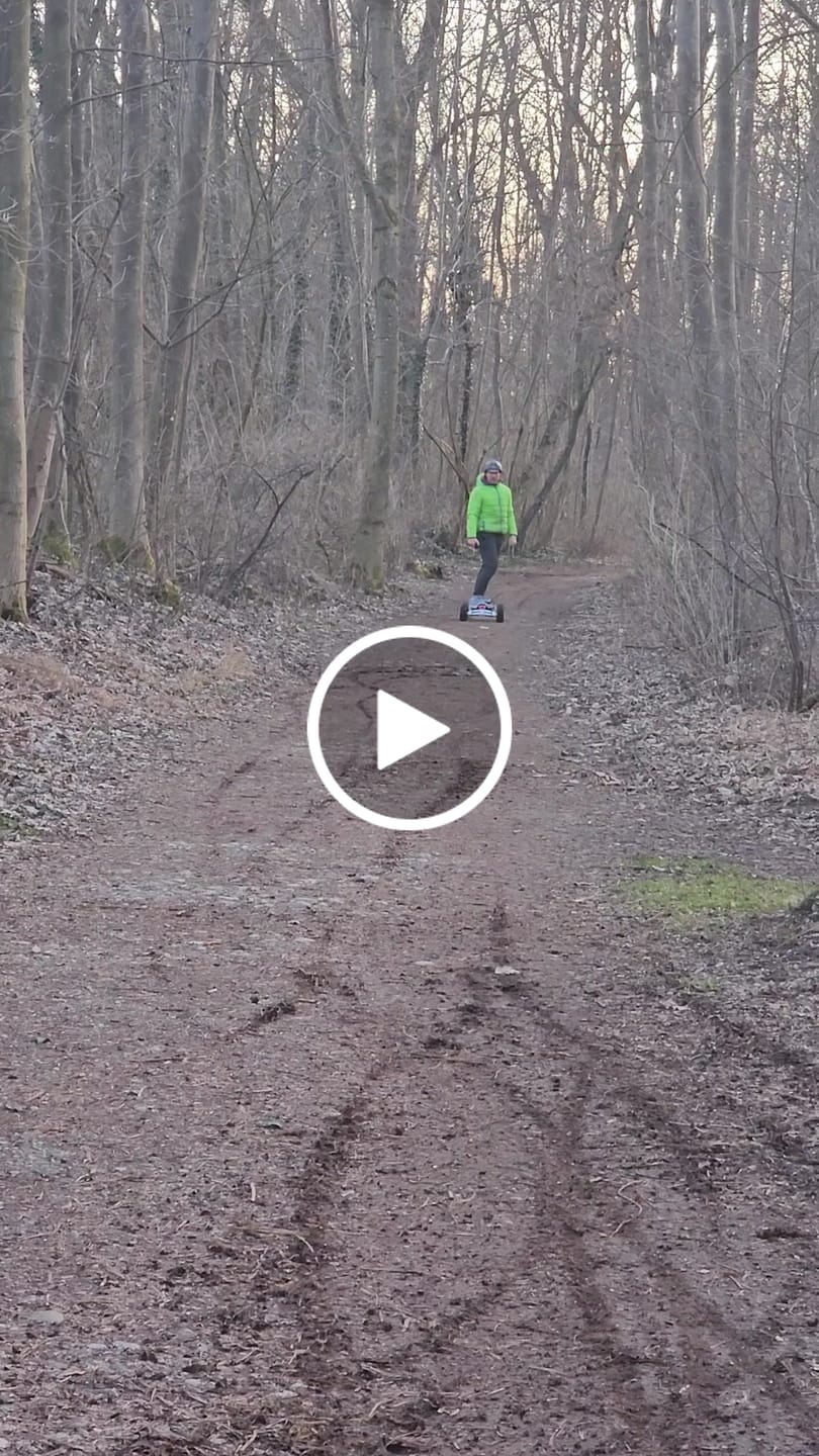 Customer video review of Acedeck® Nyx Z3 Off-road Electric Skateboard-Exclusive Member Sale