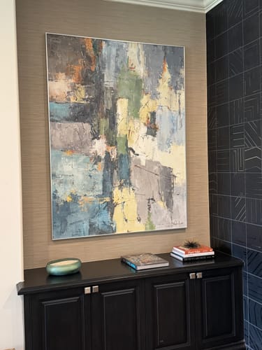 Customer photo review of Abstract Painting #ABAV54