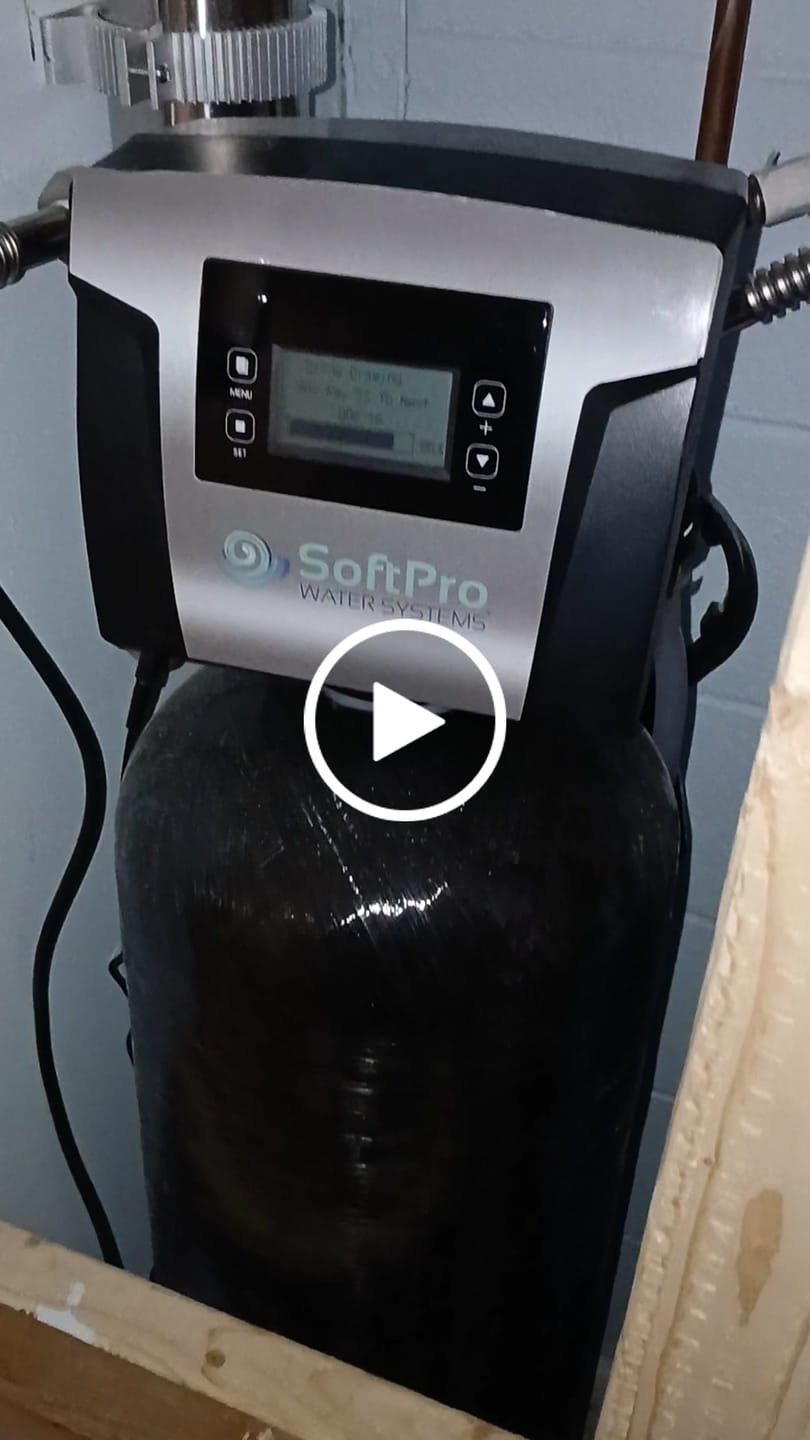 Customer video review of Iron Master AIO Iron Filter for Well Water by SoftPro [Air Injected Water Filter / Katalox]