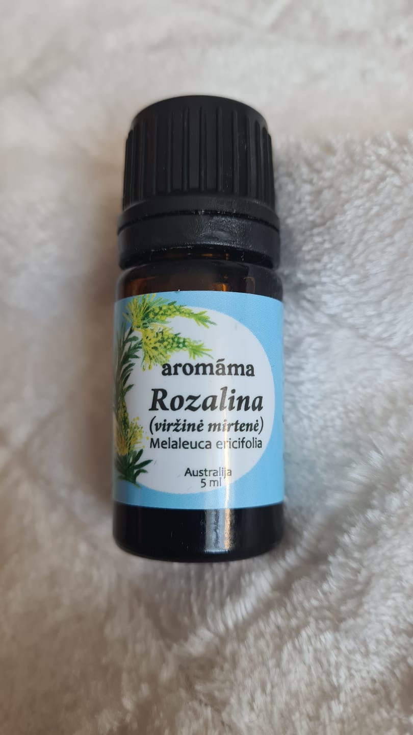 Customer photo review of Rozalinų (viržinių mirtenių) eterinis aliejus