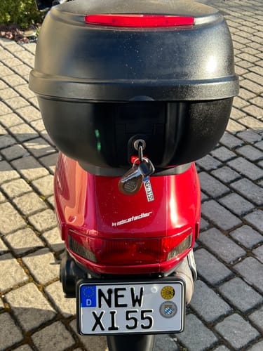 Customer photo review of Kennzeichen Schlüsselanhänger Mini Nummernschild Metall