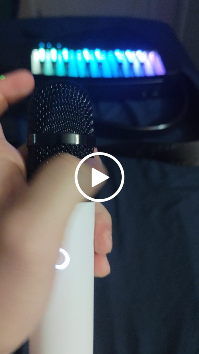 Customer video review of Wireless Handheld Microphone