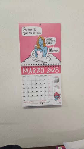 Customer photo review of Calendario 2025