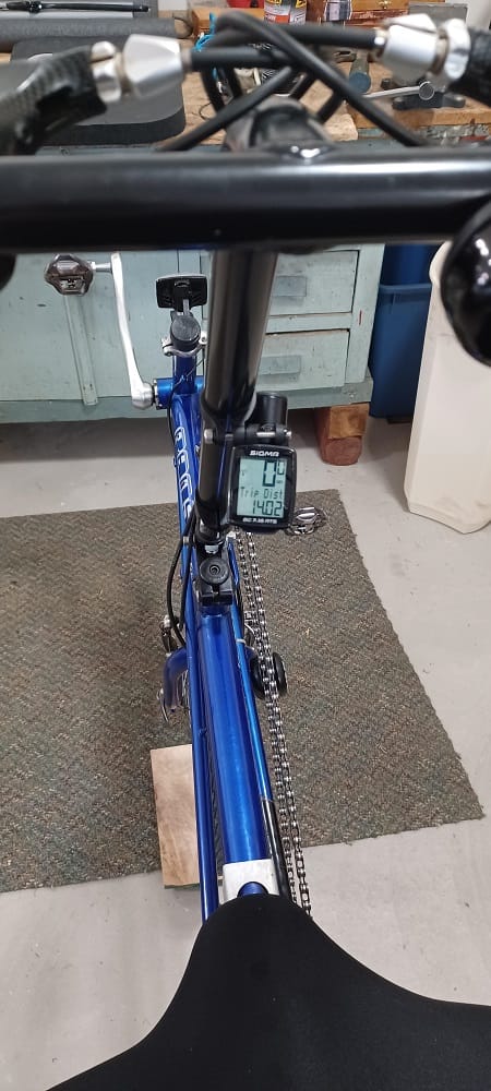 Customer photo review of Vertical Rear Light Mount