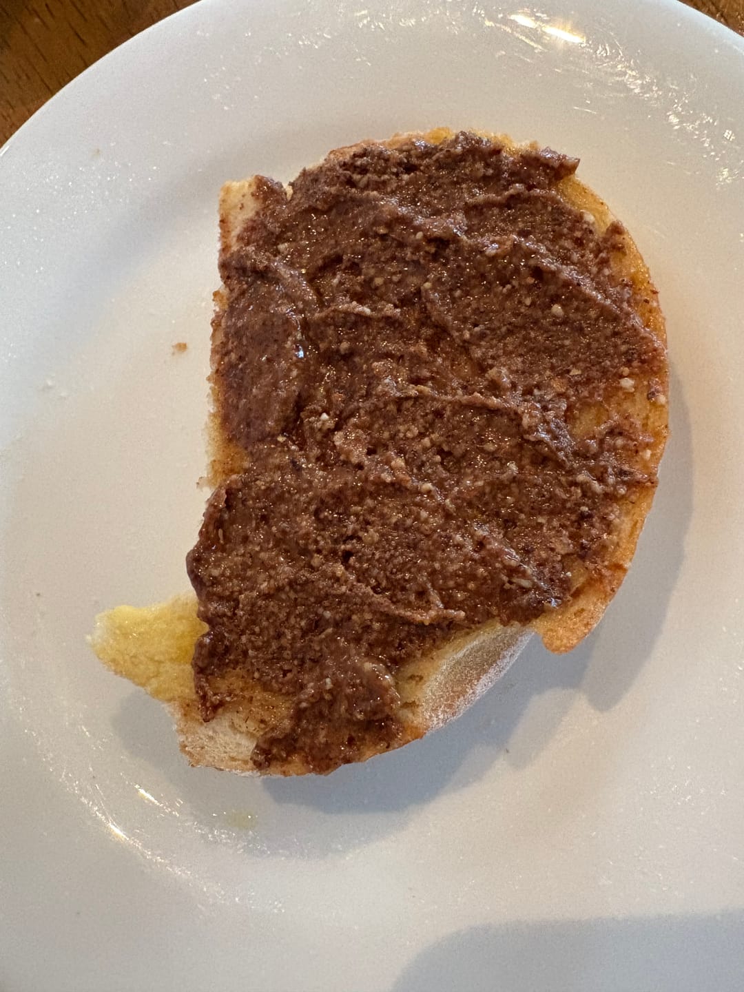 Customer photo review of Hazelnut Butter with Cacao Chocolate