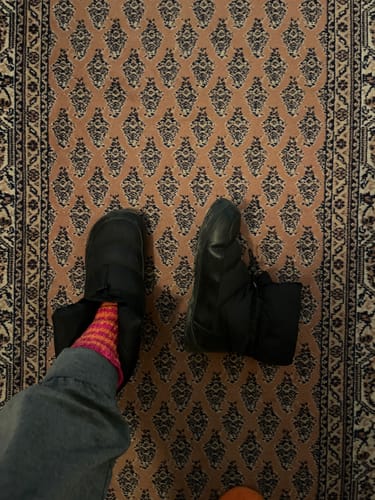 Customer photo review of Vaistoa Hellä -paljasjalkatalvikengät