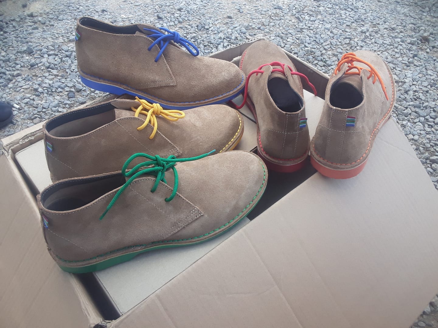 Customer photo review of Heritage Vilakazi (Yellow Sole)