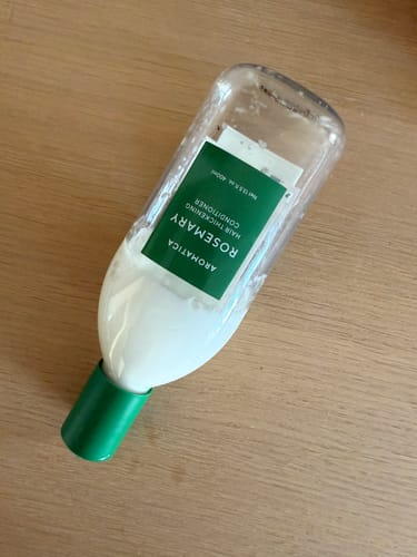 Customer photo review of AROMATICA Rosemary Hair Thickening Conditioner plaukų kondicionierius