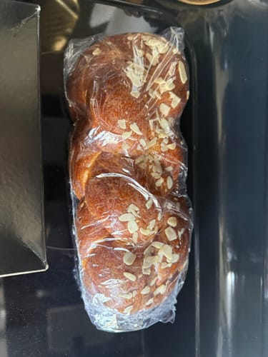 Customer photo review of Traditional Greek Tsoureki – Fresh Artisan Loaf (500g)