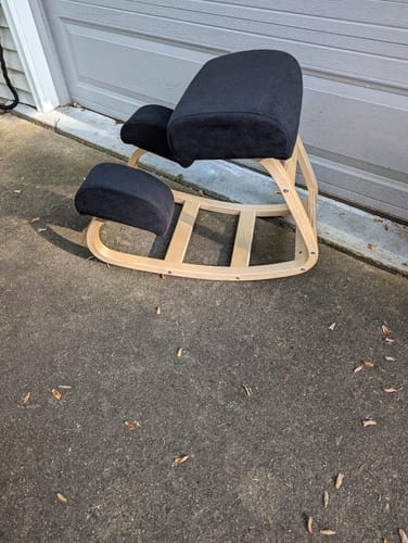 Customer photo review of Memory Foam | Kneeling Chair