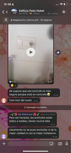 Reseña con foto de un cliente sobre Set Pañuelo Y Aros Rombo Plisado