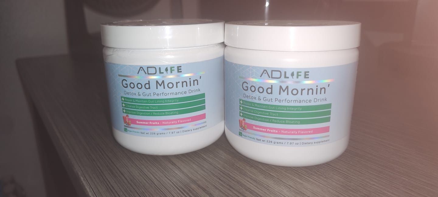 Customer photo review of Good Mornin | Detox and Gut Performance Drink