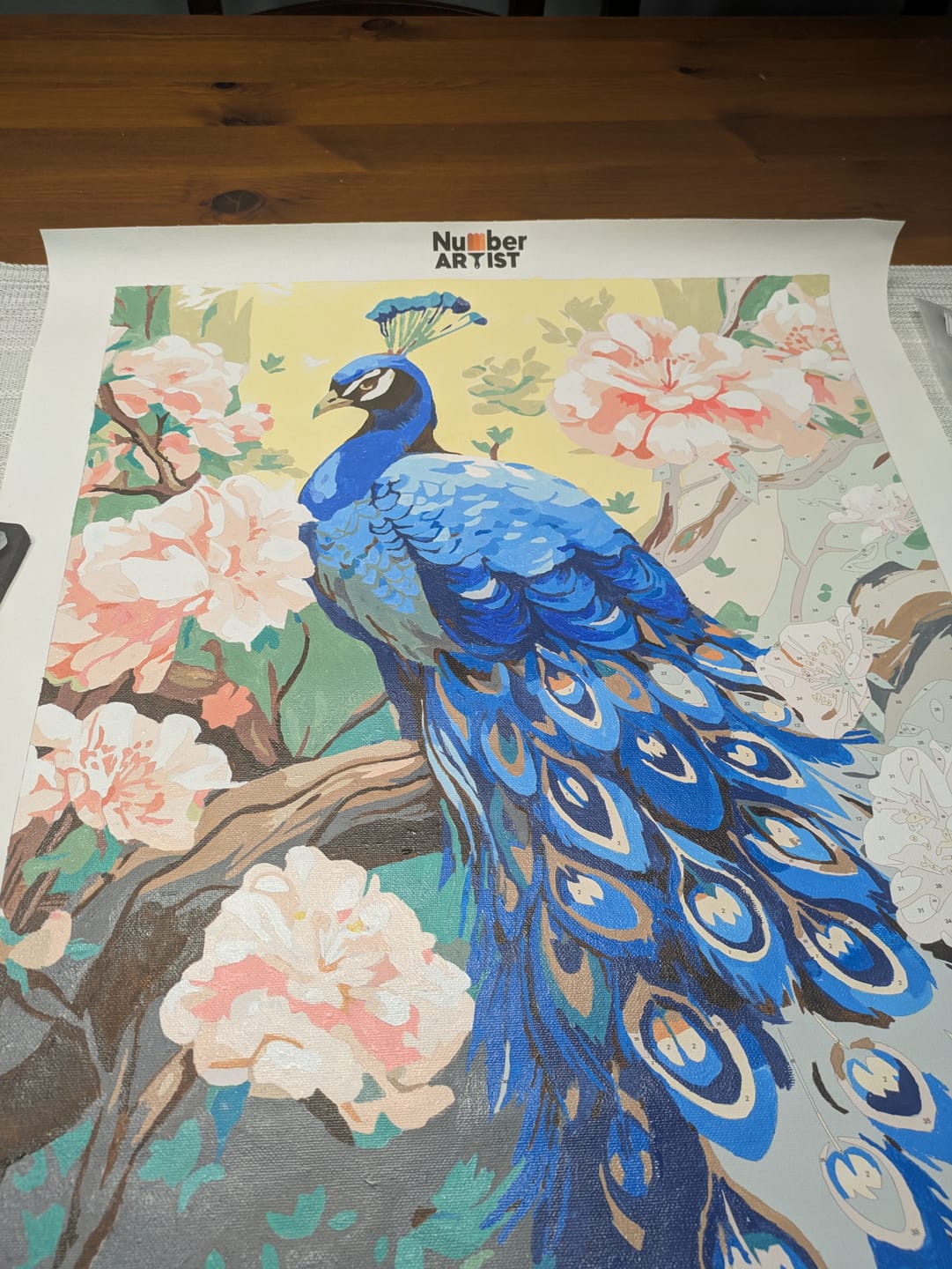 Customer photo review of Charming Peacock