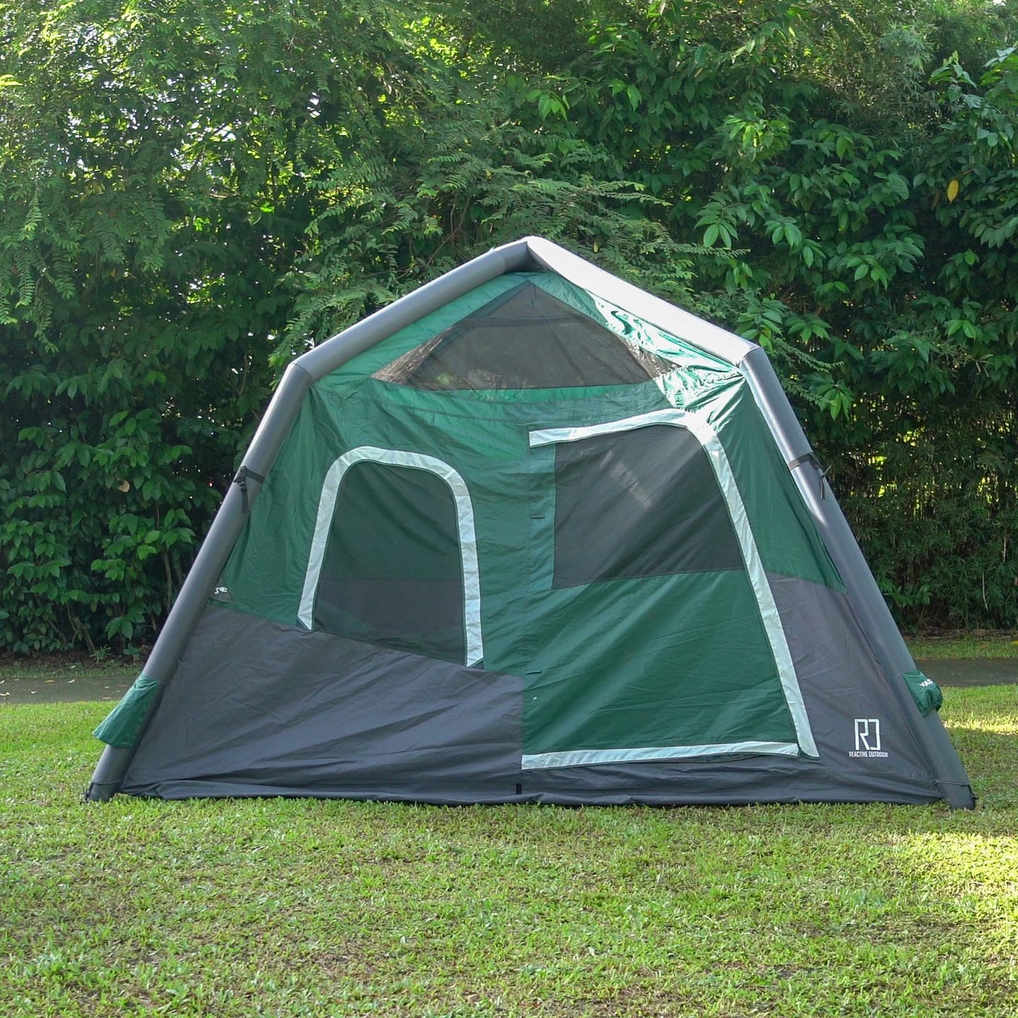 Customer photo review of Extra Large-Sized 2 Step Cabin Tent (Up To 10 Person).